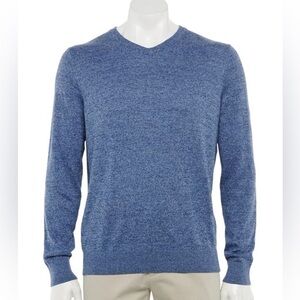 Croft & Barrow Easy Care sweater Blue Size XL New with tag